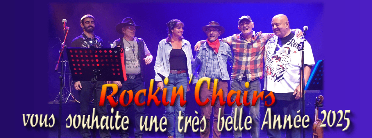 Meilleurs Voeux pour 2025 de la part de Rockin' Chairs