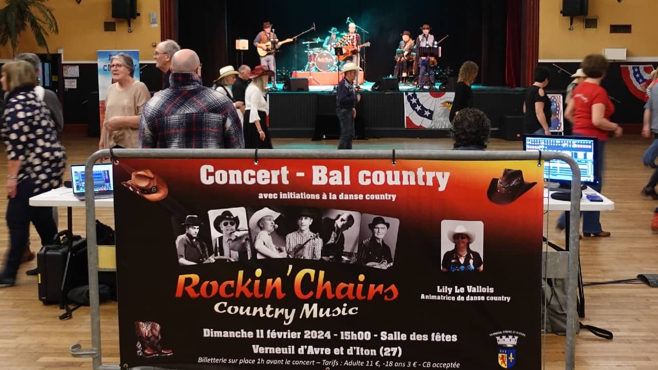 Rockin' Chairs en concert à Verneuil d'Avre et d'Iton (27)
