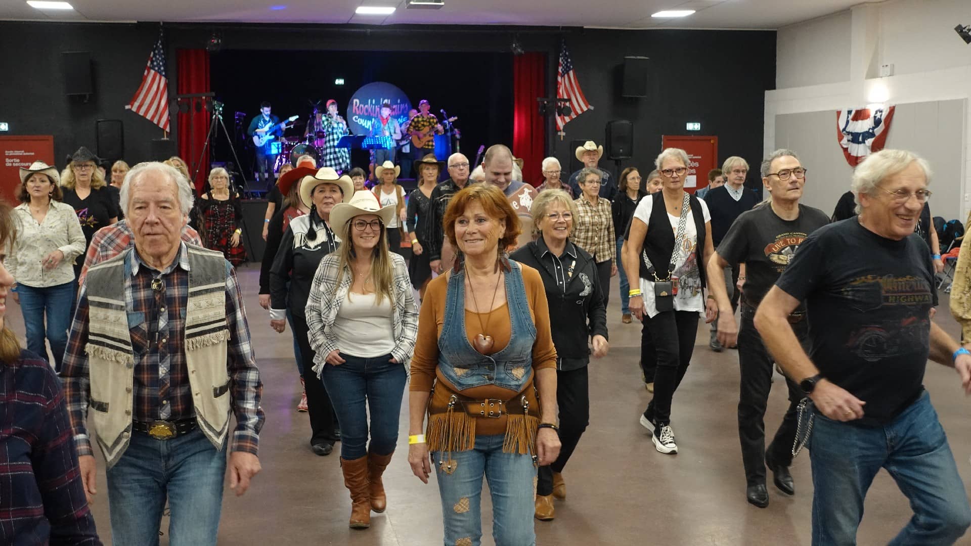 Rockin' Chairs chez les Cowboy Hat Dancers - Plaisir (78) - Photo Eric Caumes