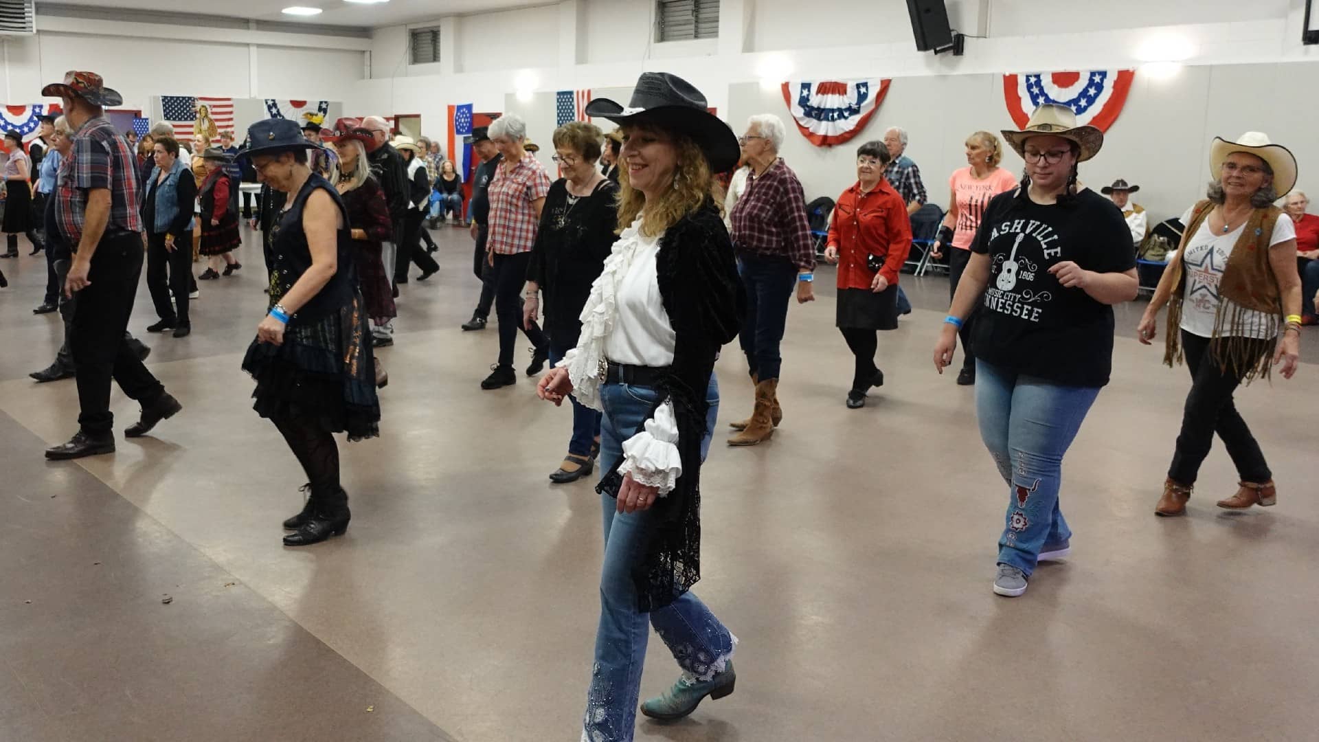 Rockin' Chairs chez les Cowboy Hat Dancers - Plaisir (78) - Photo Eric Caumes