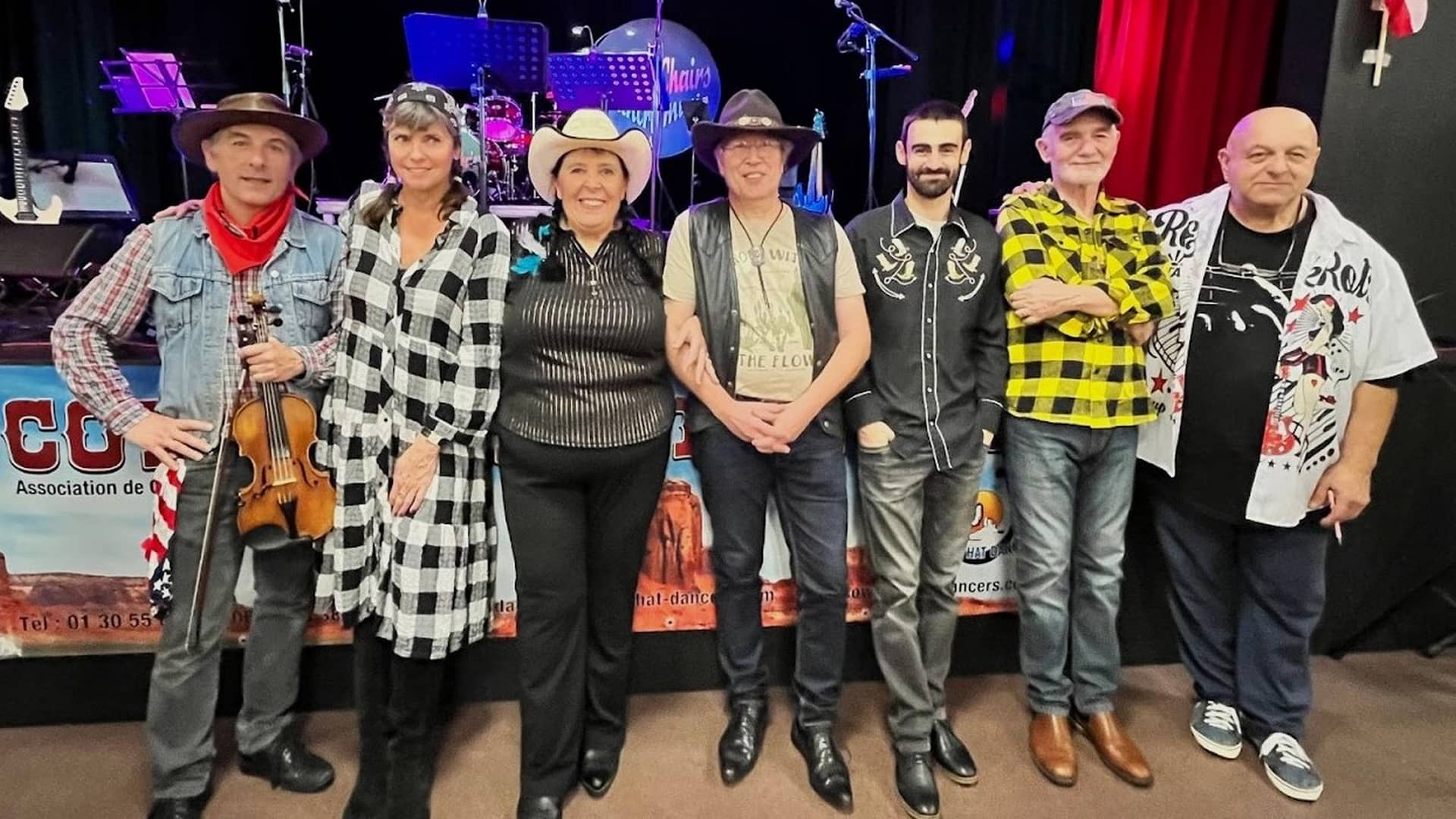 Rockin' Chairs chez les Cowboy Hat Dancers - Plaisir (78) - Photo Valérie Thomas