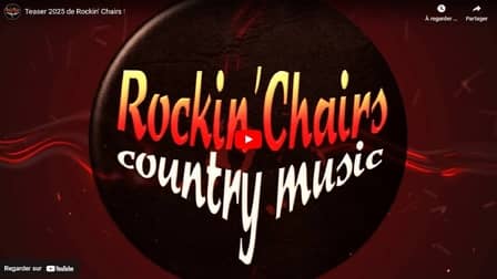 Teaser 2025 de Rockin' Chairs, groupe orchestre country rock